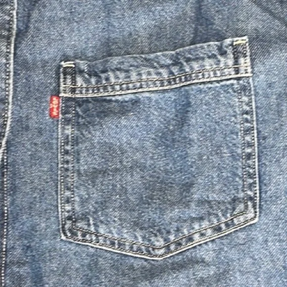 Levi’s Oversize Cool Eco Performance Denim Shirt - Picture 9 of 11